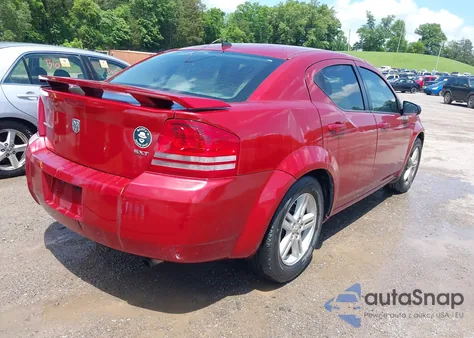 2008 Dodge Avenger Sxt из США, поврежденный, VIN 1B3LC56K18N101039